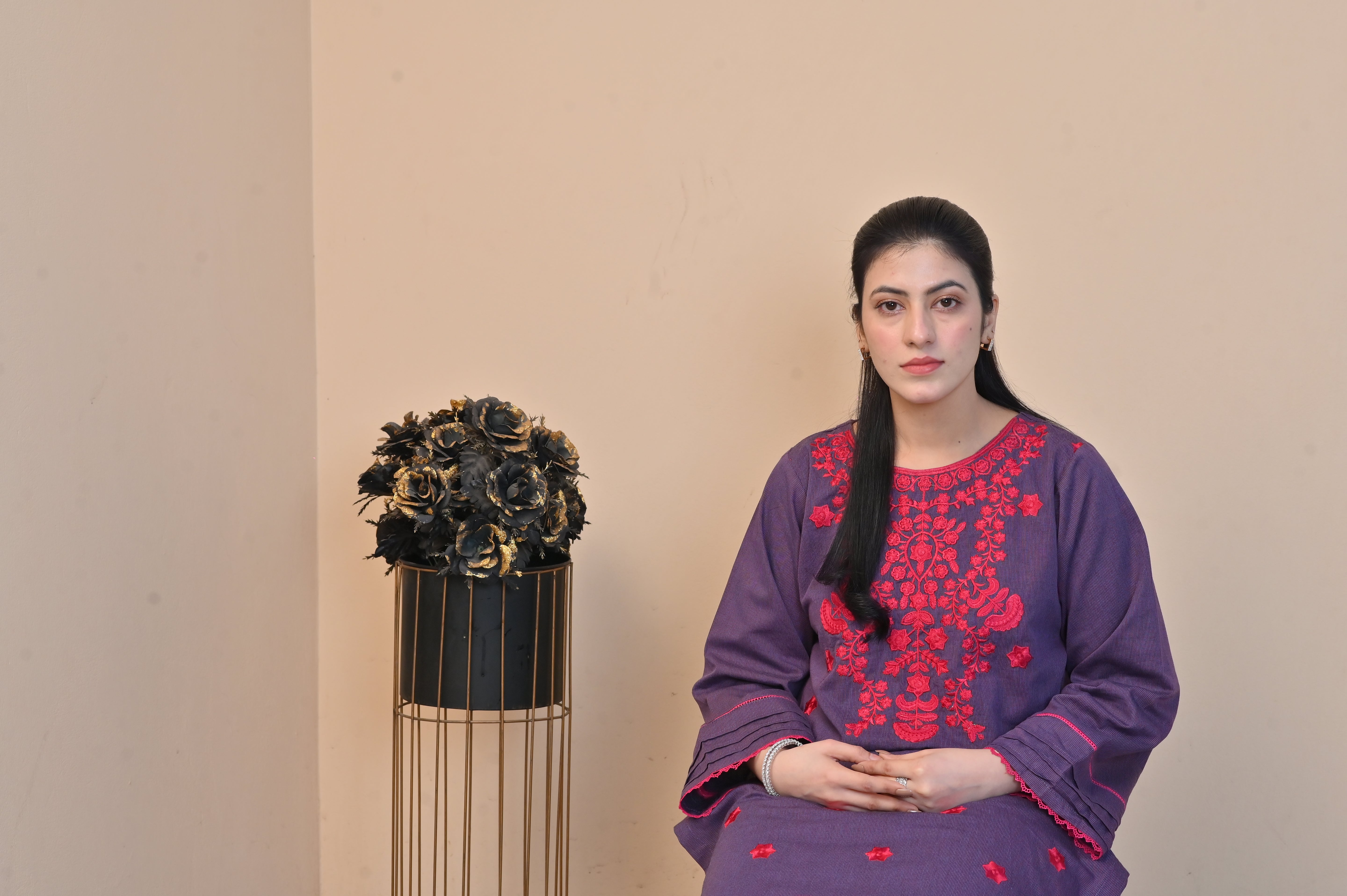 2 Pc Embroidered Stitched | PLUM